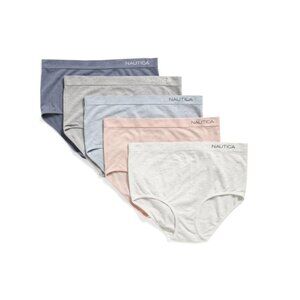 NAUTICA Multi Plus 5pk Seamless Full Coverage Briefs